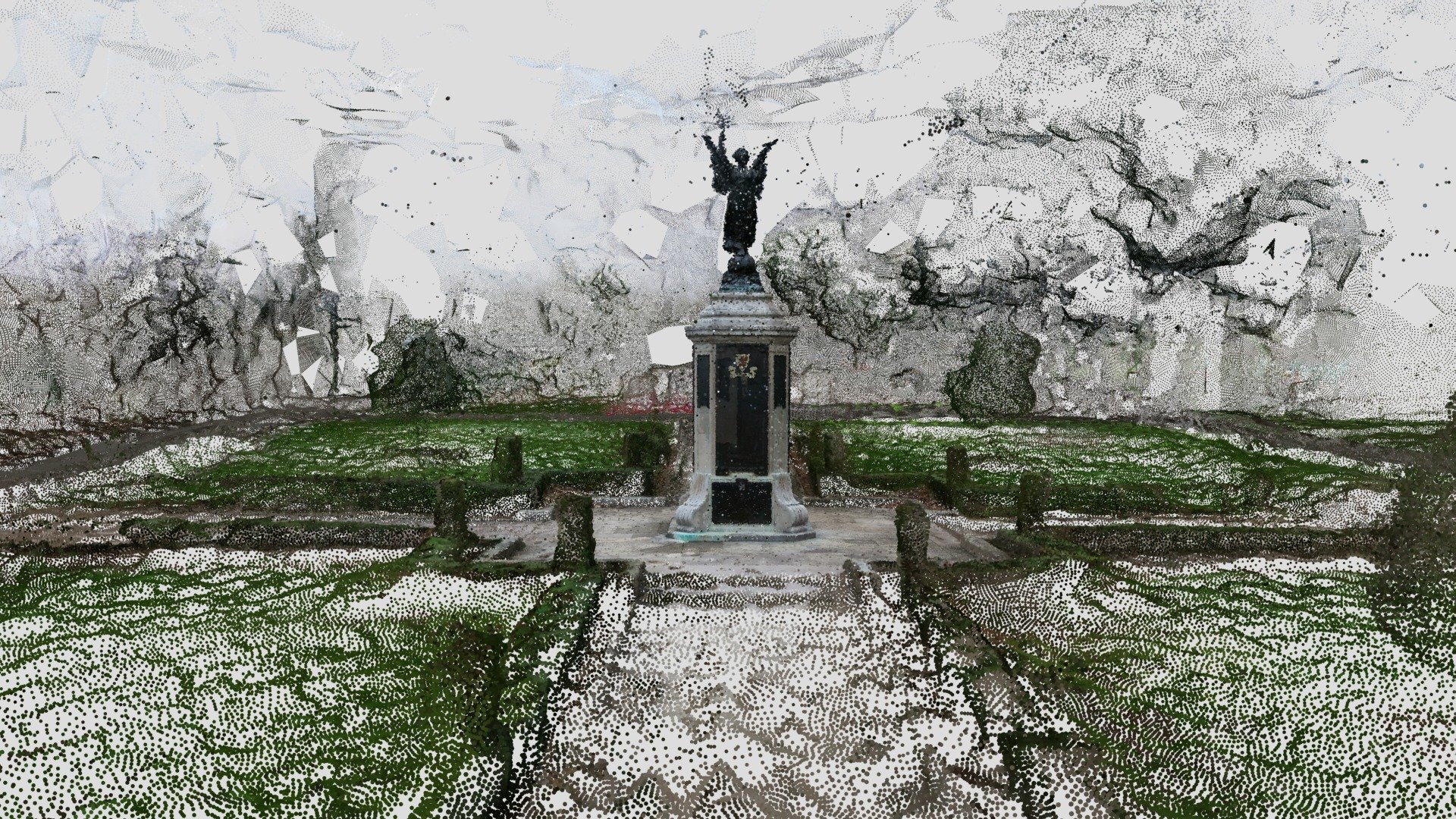 War memorial point cloud