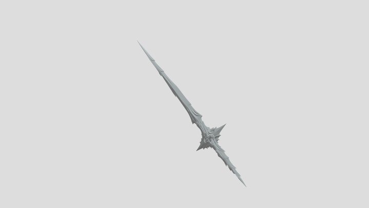 Icebound Lance 3D Model
