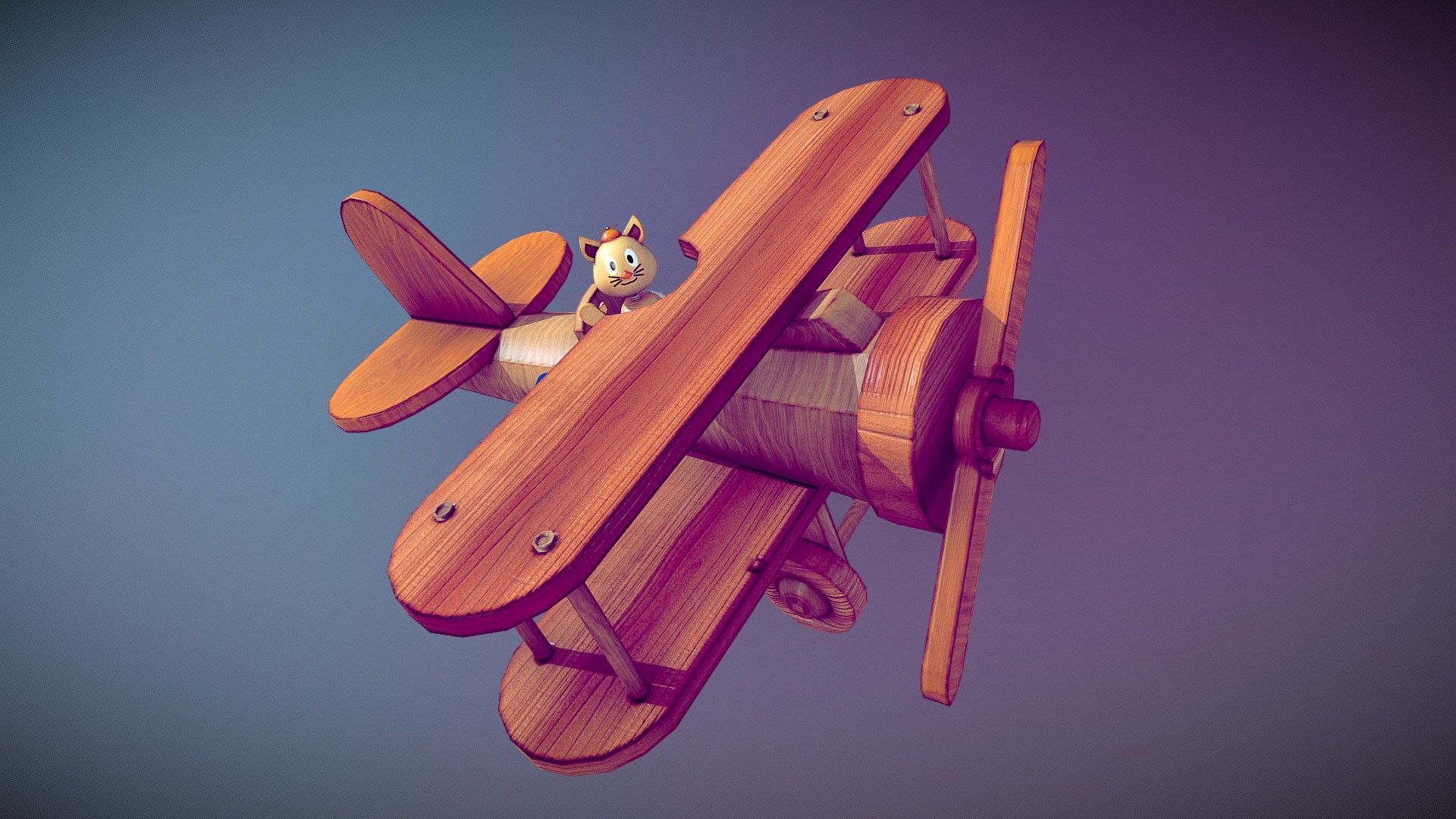 Star Toys - Flying Cat - 3D model by Luis Humberto Gomez (@teporingo ...