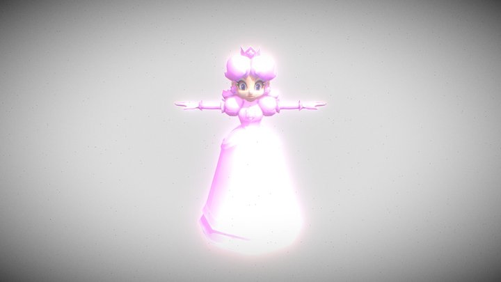 daisy-mario-kart-8deluxe (3) 3D Model