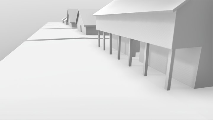 Roman Sea Mills - Basic Models 3D Model