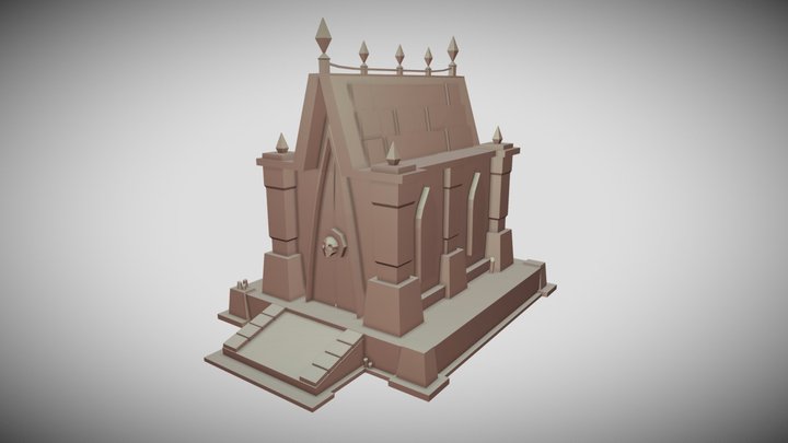 Crypt WIP 3D Model