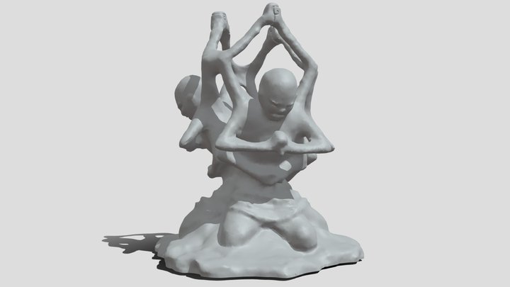 Sekiro - Dilapidated Sculptor's Idol 3D Model
