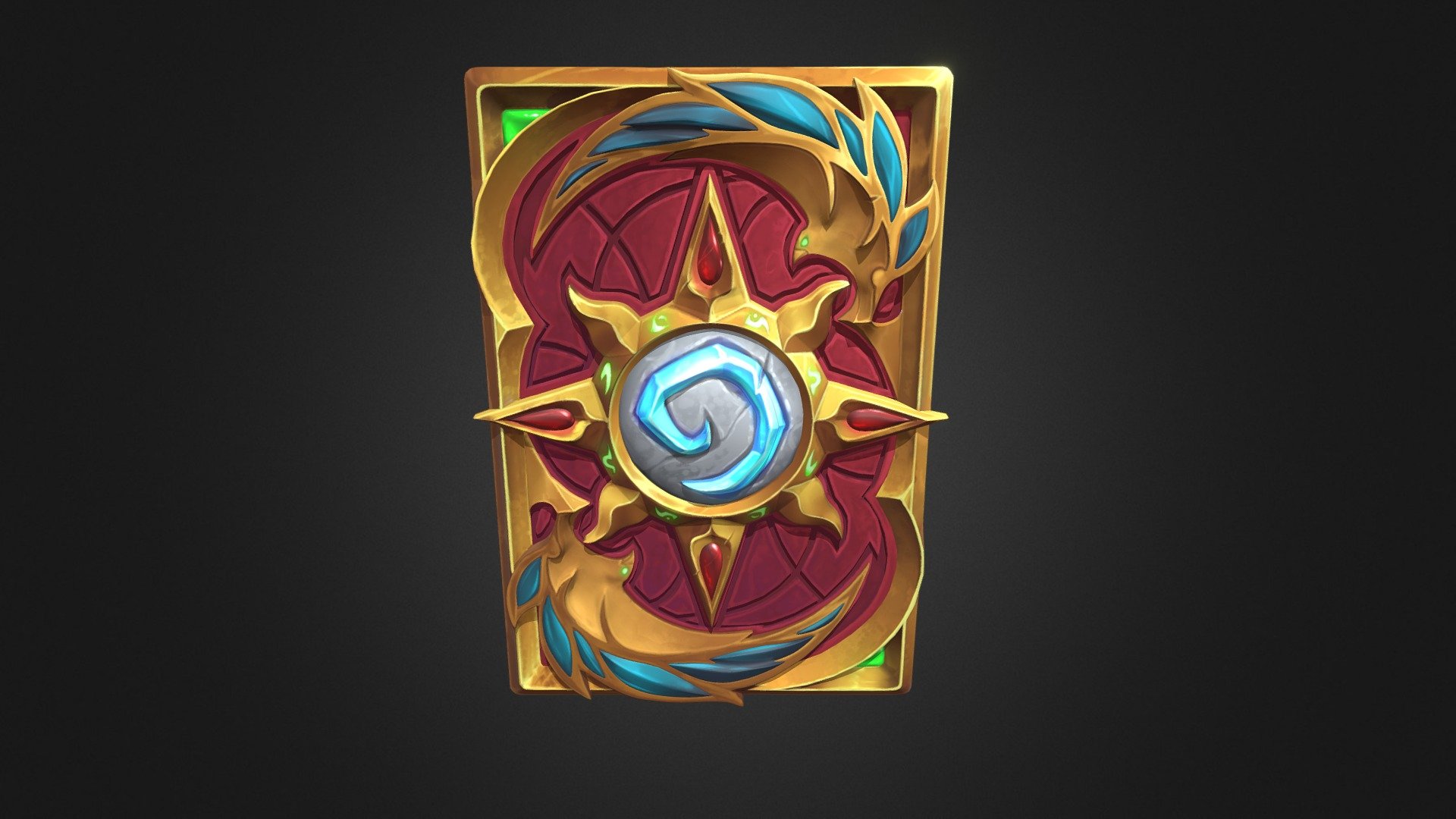 Hearthstone Phoenix card back - 3D model by Gianara [7ed37c3] - Sketchfab