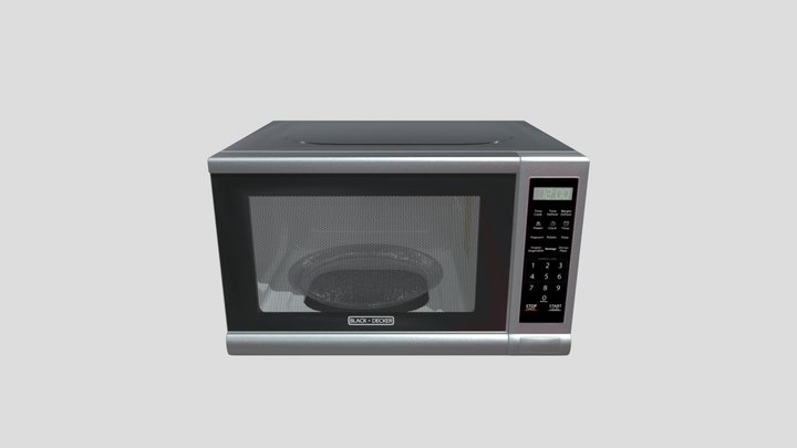 Microwave A 3D Model