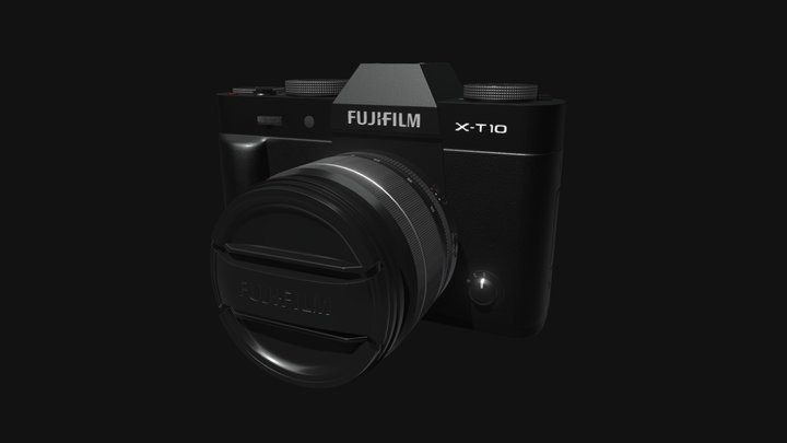 Fujifilm XT 10 Mat 3D Model