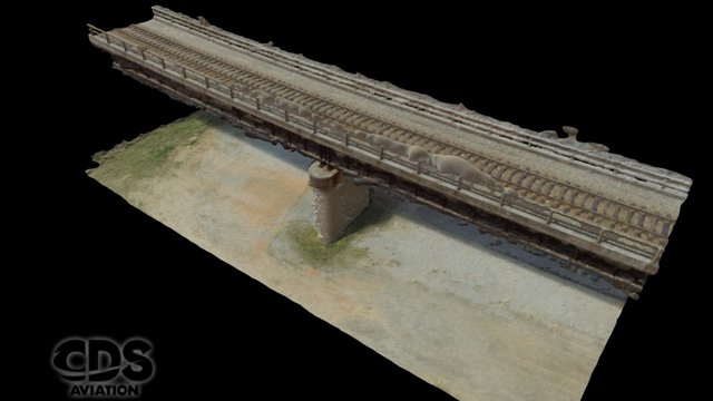 Railroad Trestle - eXom 3D Model