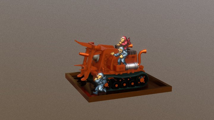 Melty Honey - Metal Slug 3D Model