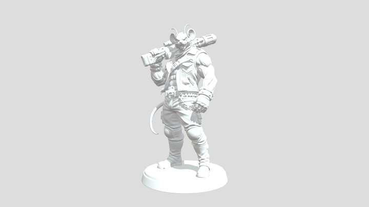 Biker Mice From Mars - Vinnie CE 3D Model