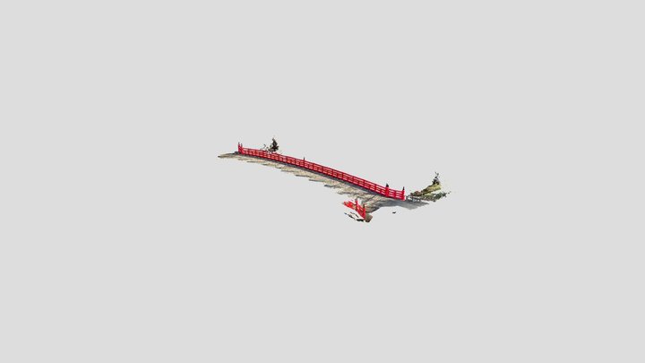 弘前公園ー桟橋 3D Model