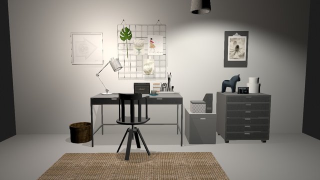 IKEA miljö 3D Model