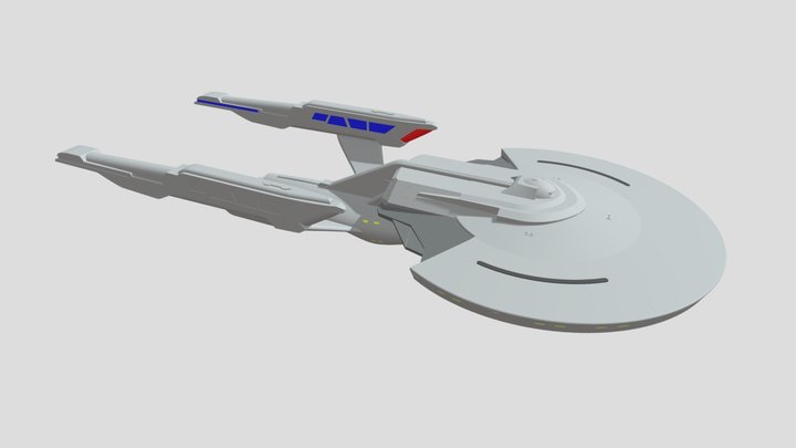 enterprise g 3D Model