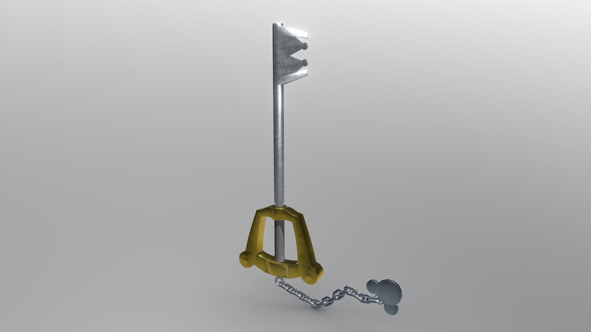 Keyblade Kingdom Heart - 3D model by Andreas Agatha (@Andreas.Agatha ...
