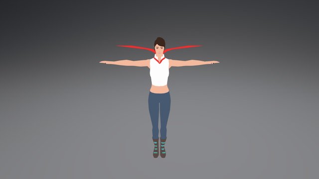 Anne Finished Mesh 3D Model
