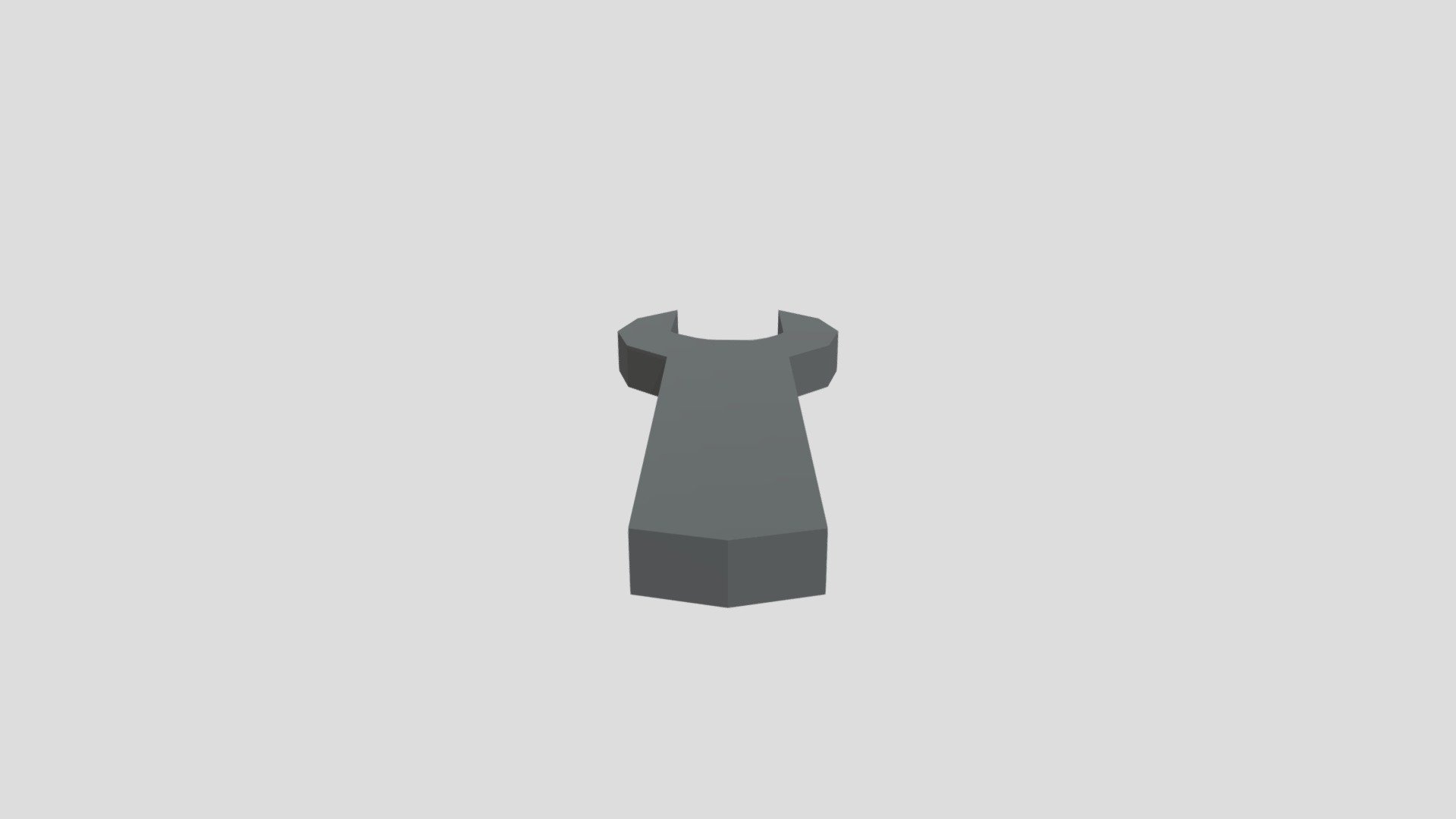 Clée à Molette Low Poly