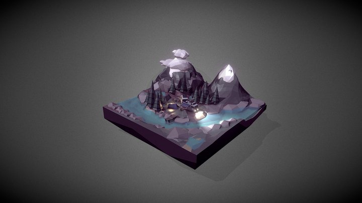 Camping_Scene 3D Model