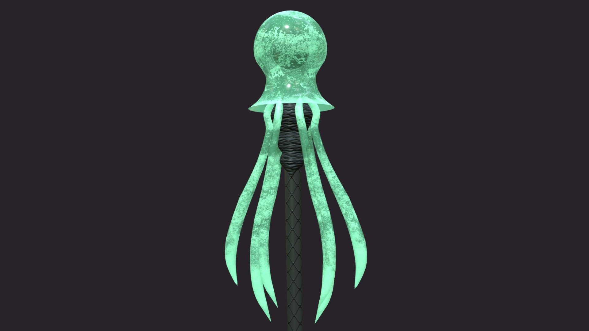 Phantom Jellyfish Staff - 3D model by Blue Pixel (@kendrickmendoza.art ...
