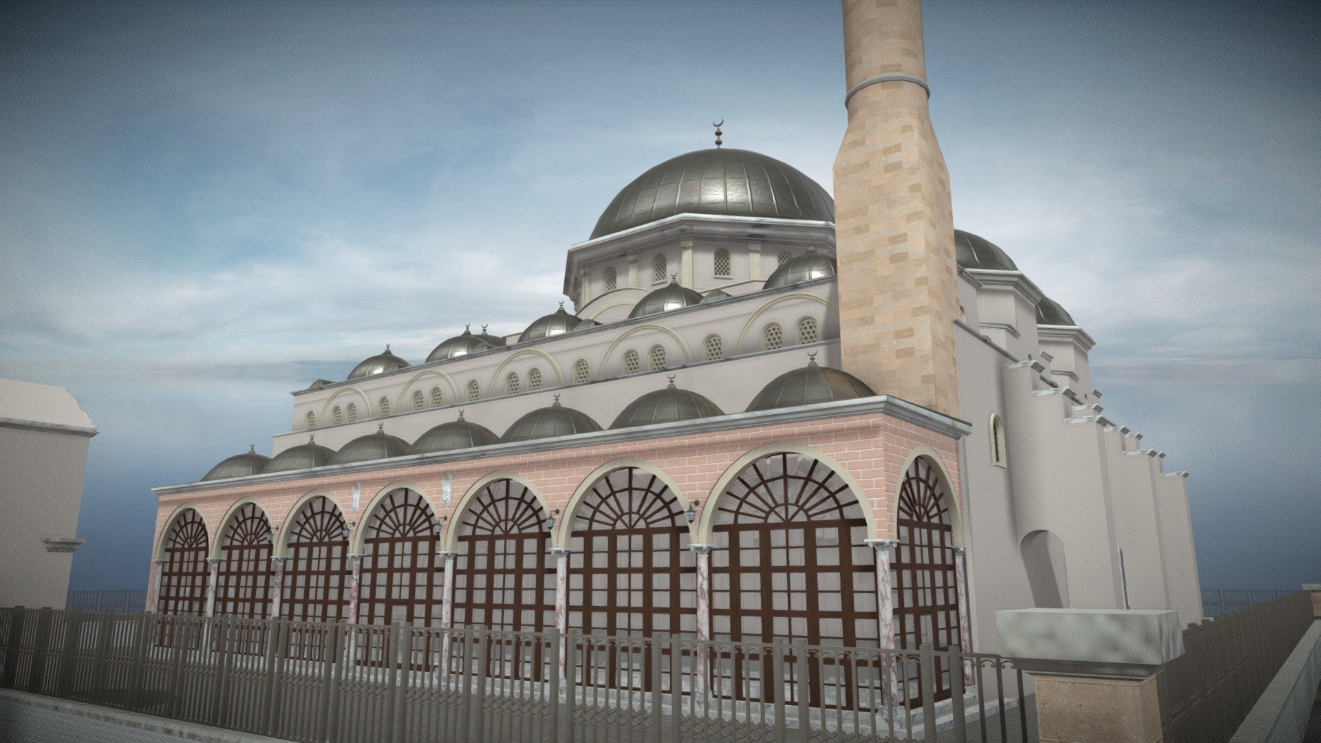 Hisar Camii — Sketchfab embed 3D viewer
