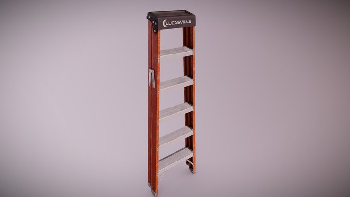 CON - Ladder - PBR Game Ready 3D Model