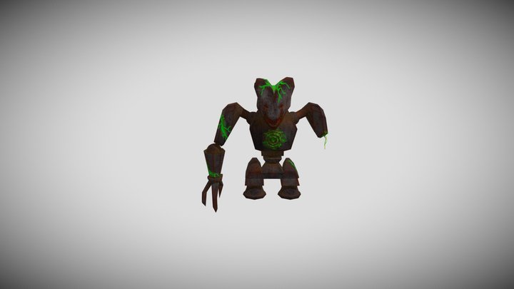 "Scourge King Licky" Phase 2 Animation 3D Model