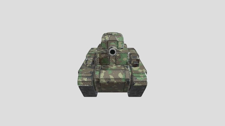 Tank 3D Model