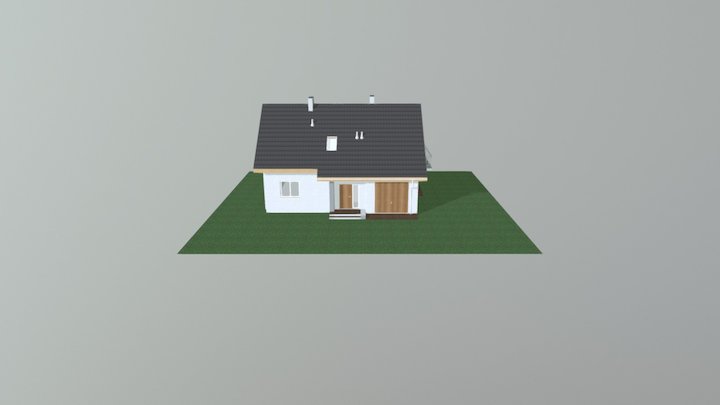Dom Jednorodzinny 3D Model