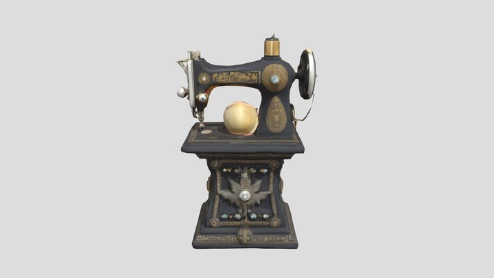 Mystical sewing machine 3D Model