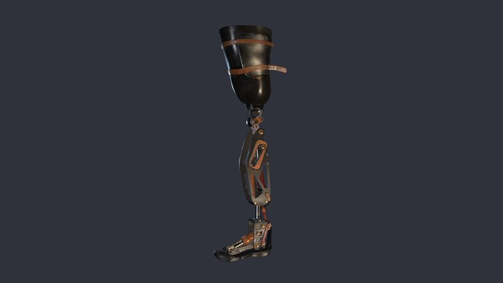 Outpost 20 - GAP Final Assignment Prosthetic leg 3D Model