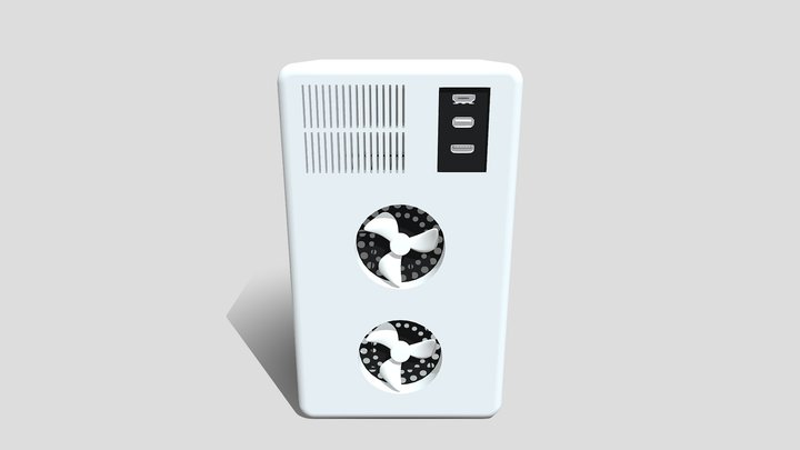 车载冰箱 3D Model