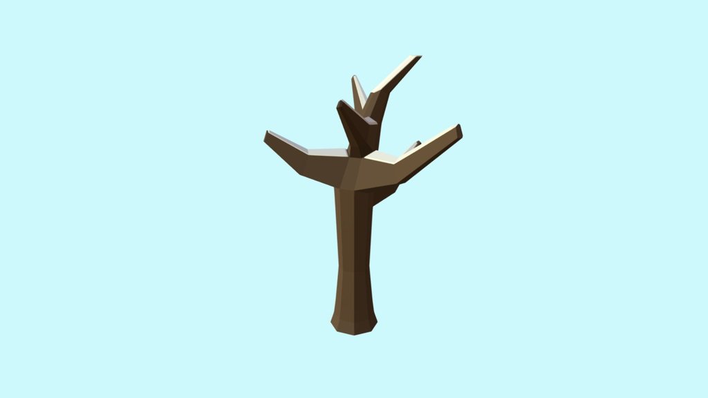 Tree(Snow) Low Poly