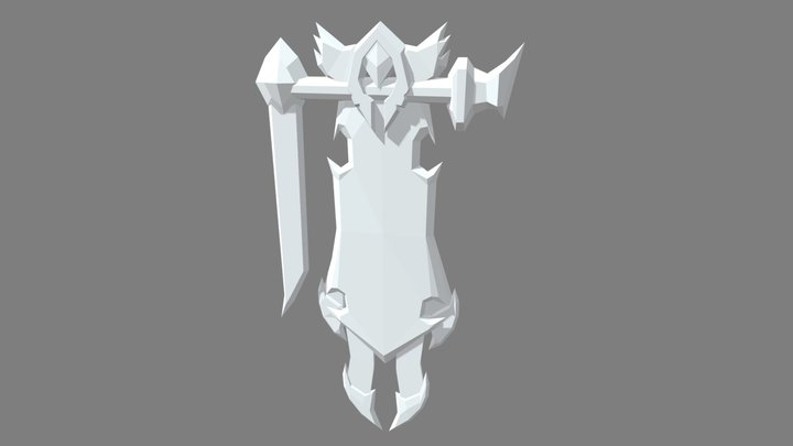 HearthSign - Model Unwrap 3D Model