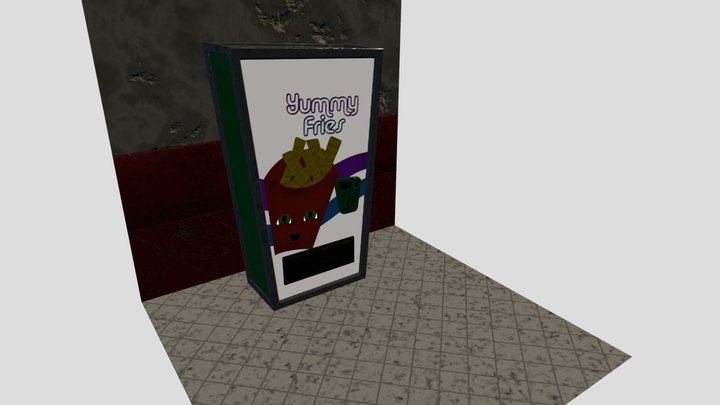 Vending Machine 3D Model