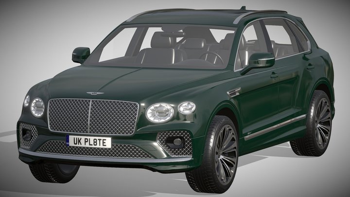 Bentley Bentayga Hybrid 2021 3D Model