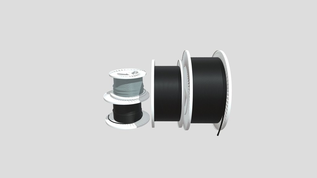 Metal Cable Drum Set