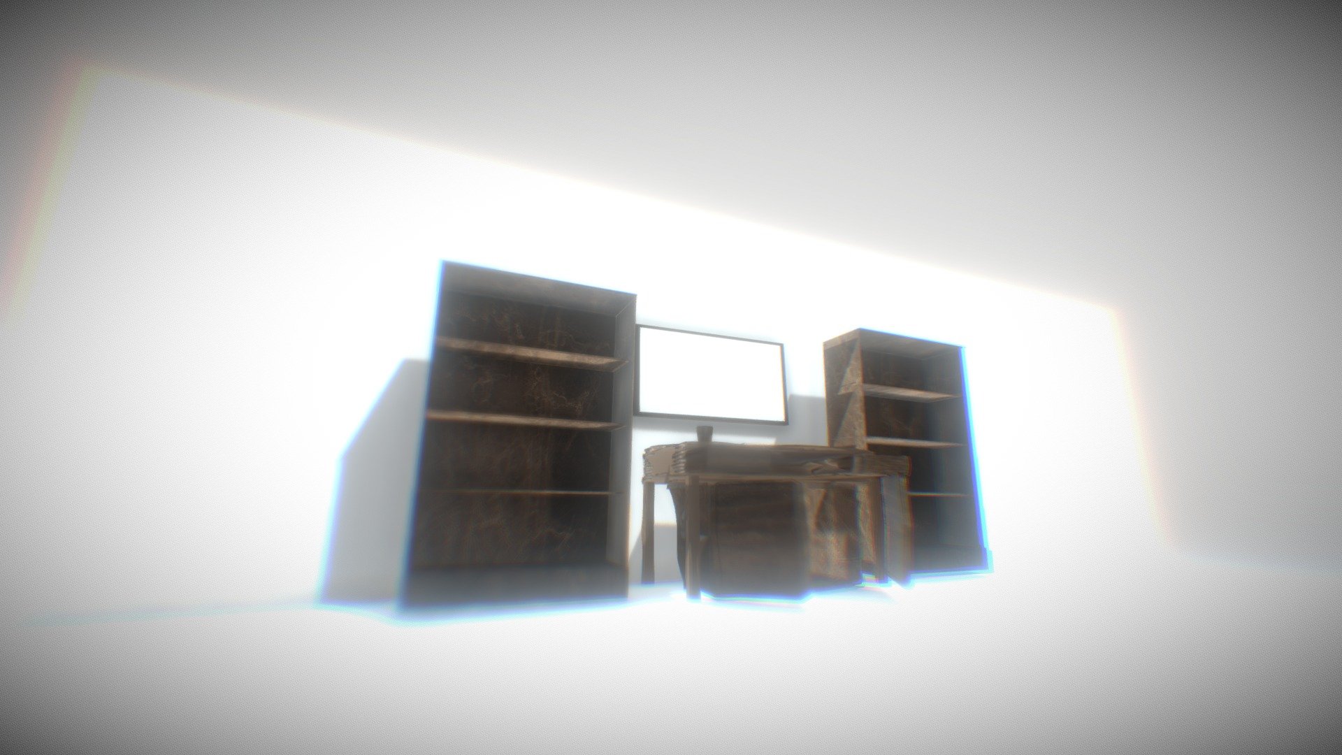 Medival Table but in Spooky Area