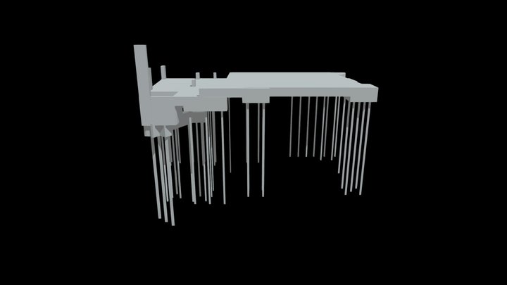 T CIPRIANO-FUNDACOES-R00 3D Model