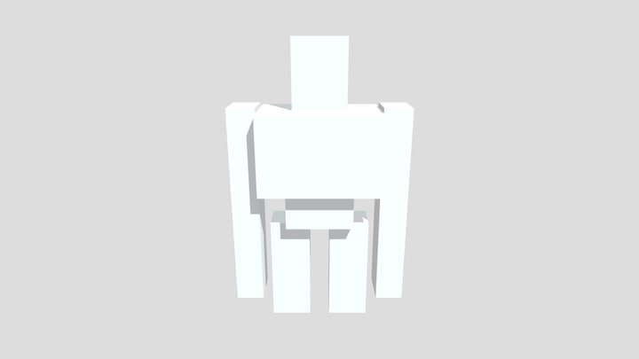 Iron Golem 3D Model