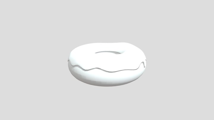 Donut 3D Model