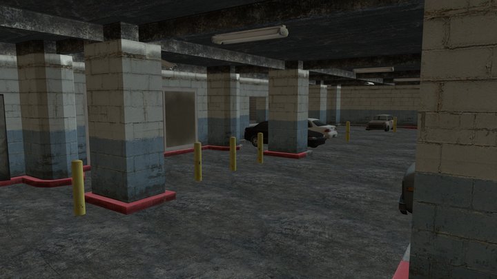 Gm_car_park 3D Model