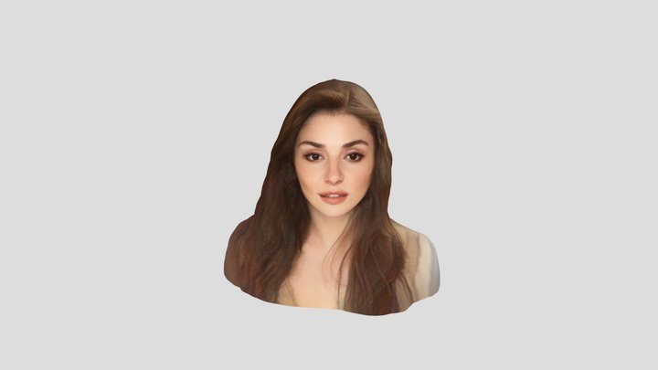Hande Ercel 3D Bust