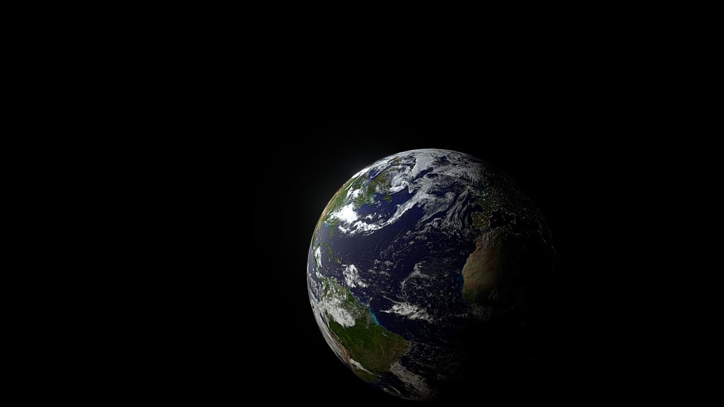 flat earth 3d model download