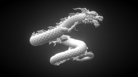 Dragon 01 3D Model