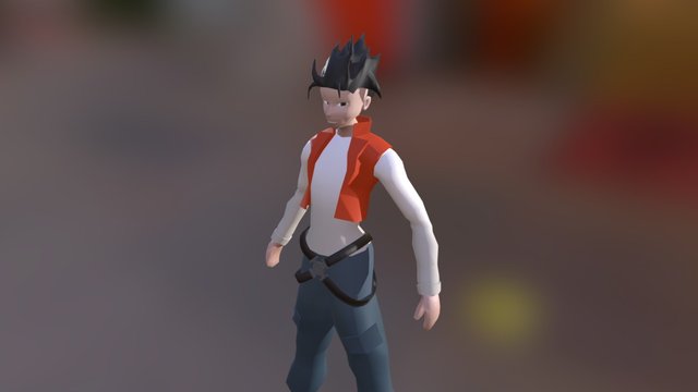 Character Concept 3D Model
