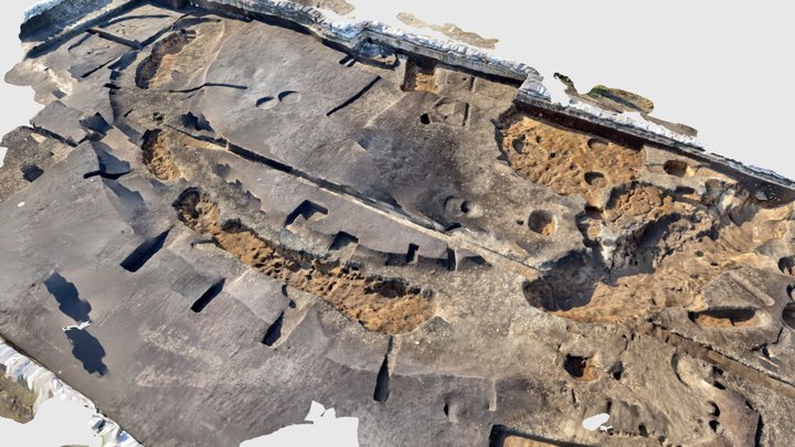 名主原遺跡溝跡 3D Model