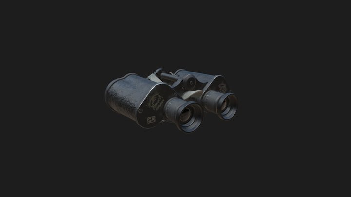 Binoculars 3D Model