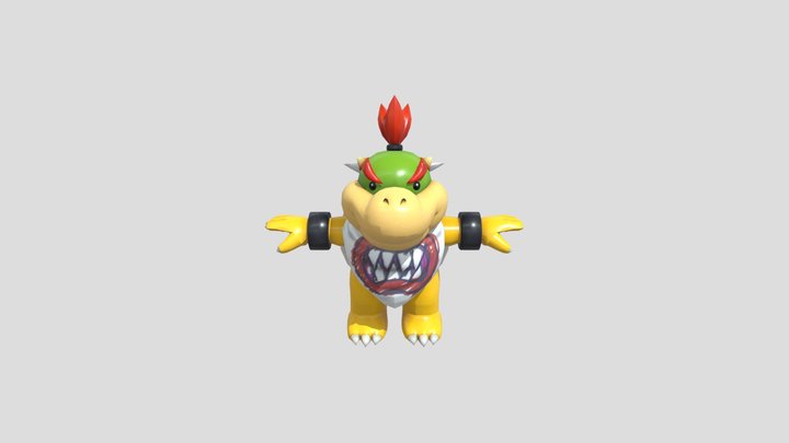 Bowser Jr. (Rigged) 3D Model