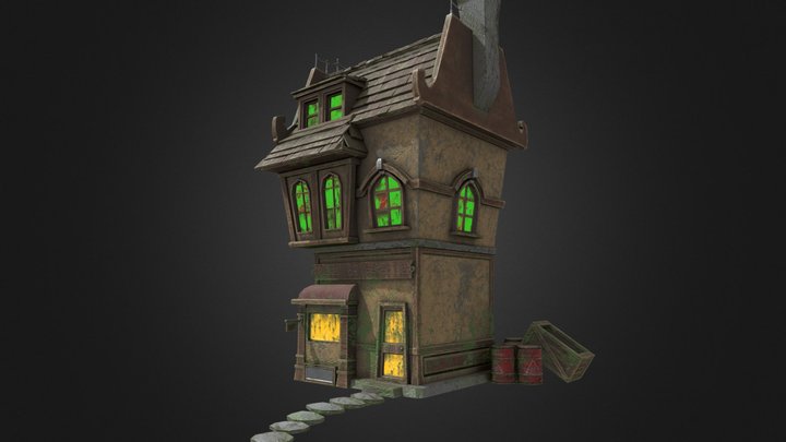 Scary home 3D Model