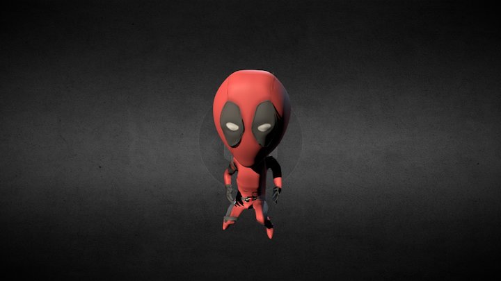Deadpool Animation 3D Model