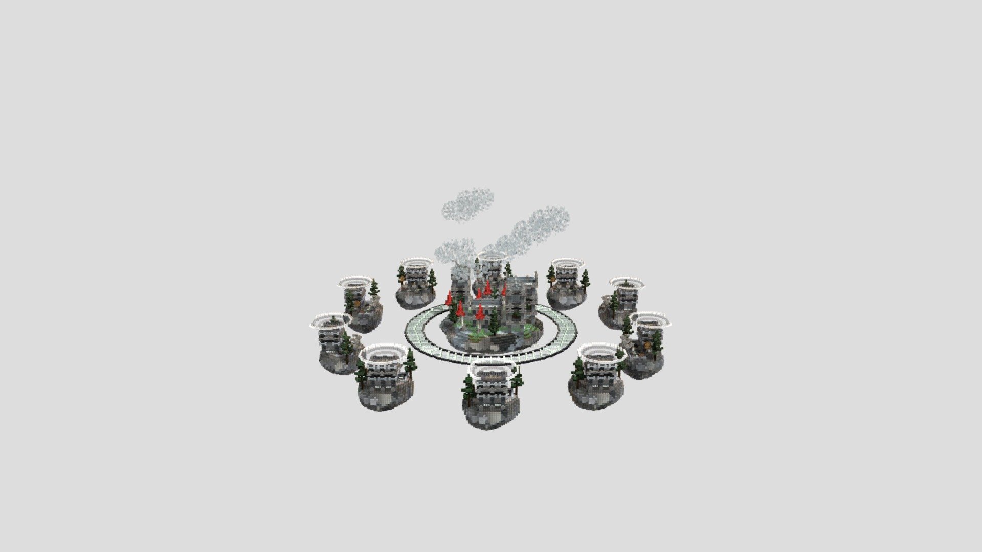 Skywars-City Theme — Sketchfab embed 3D viewer