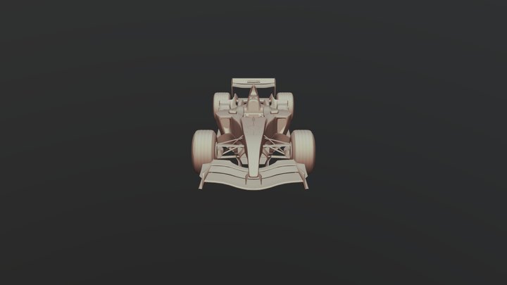F1 2004 Mp419 3D Model